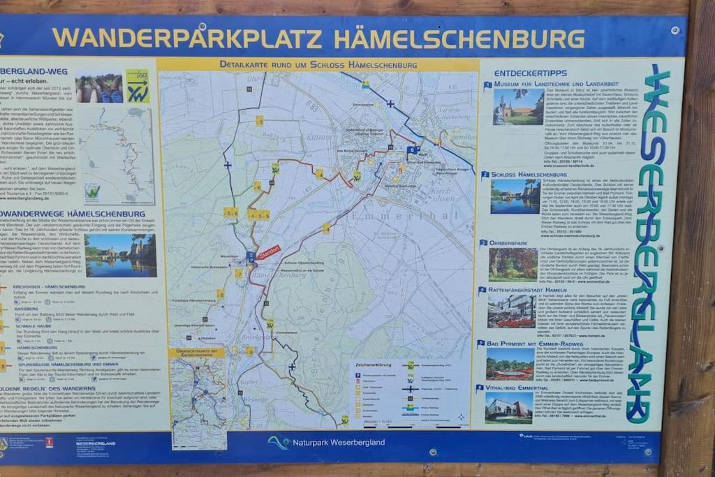 Schoene Ferienwohnung T&N Im Weserbergland Emmerthal Εξωτερικό φωτογραφία